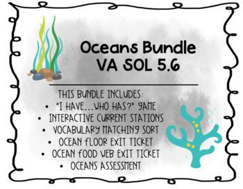 Oceans Bundle VA SOL 4 7 By Nautical Knowledge TPT