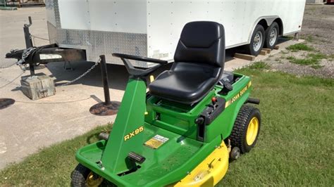 John Deere Rx Ridding Mower Nex Tech Classifieds