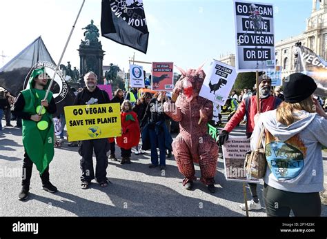 Vienna Austria Rd Mar Global Climate Strike Fridays For