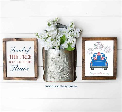 4th Of July Free Patriotic Printables DIY With My Guy