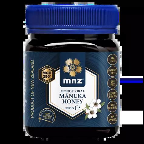 The Best Manuka Honey Mgo 250 Mnz Pure And Raw 250gr
