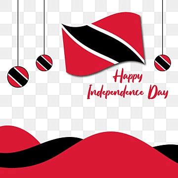 Happy Independence Day Trinidad And Tobago Png Vector Psd And