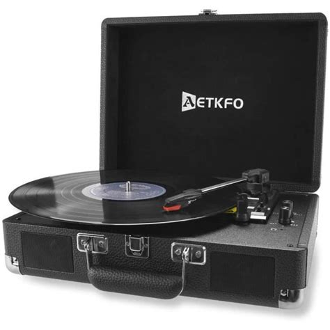 Platine Vinyle Platine Vinyle Bluetooth Tourne Disque Vinyle Avec