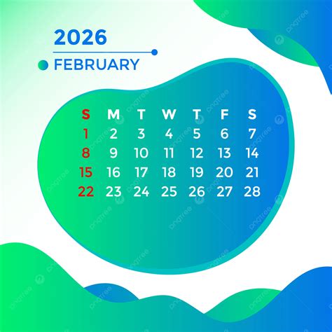 Calendário De Fevereiro 2026 - 10