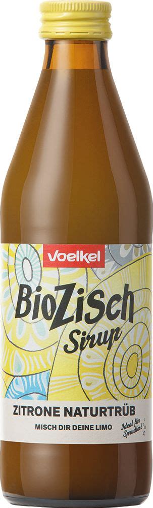 Voelkel BioZisch Sirup Zitrone naturtrüb 0 33l online kaufen