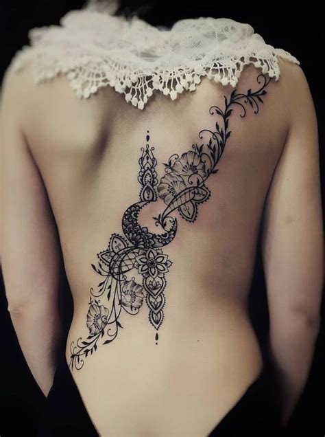 Celebrate Femininity With Of The Most Beautiful Lace Tattoos Youve