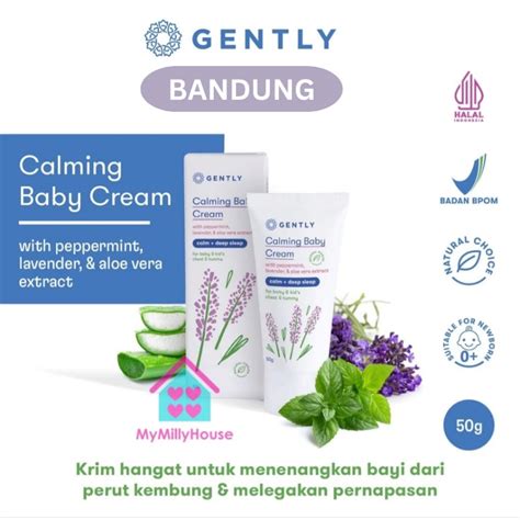 Jual Gently Calming Baby Cream Krim Penghangat Dan Pereda Kolik Bayi