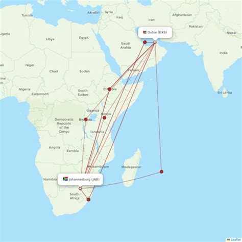 Emirates Routes 2025 Interactive Map With All Flights Flight Routes