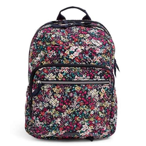 Vera Bradley Xl Campus Backpack In Itsy Ditsy Red Campus Backpack