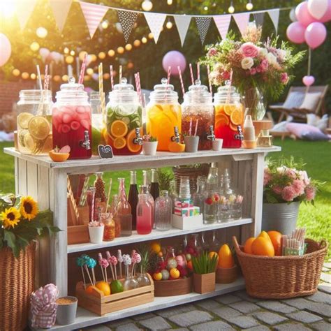 25 Cool Drink Stations For Outdoor Parties Homedecorfull