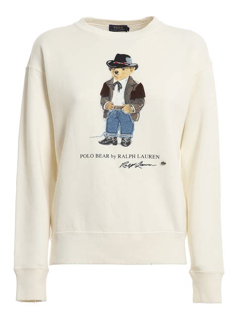 Sweatshirts Sweaters Polo Ralph Lauren Cowboy Polo Bear Print