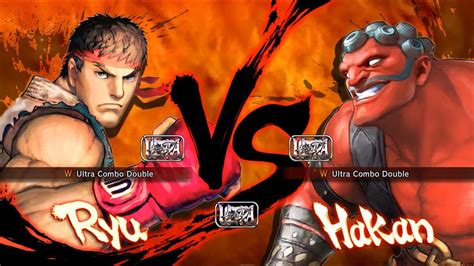 Ryu Vs Hakan Ultra Street Fighter Gameplay High Level Insane Epic