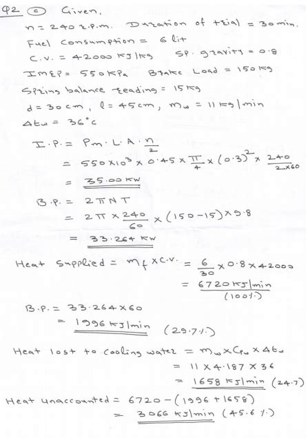 Question And Answers Mechanical Engg Simple Notes Solved Problems