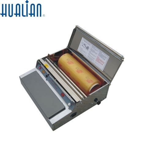 Tw 450f Hualian Cling Film Wrapping Sealer Cling Film Tray Wrapping