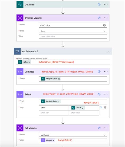 How To Get Sharepoint Multi Select Choice Column Values In Power