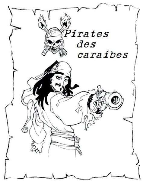 Coloriage A Imprimer Pirate Des Caraibes Gratuit Et Colorier