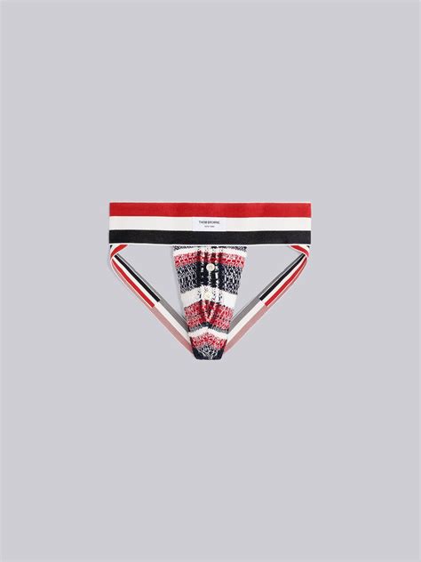 Chenille Tweed Jockstrap Thom Browne