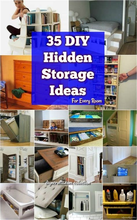 35 Space Saving Diy Hidden Storage Ideas For Every Room Artofit