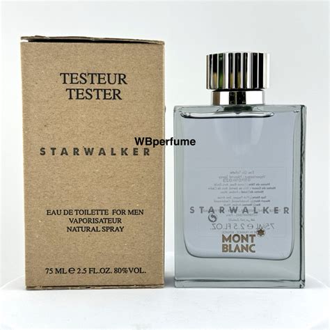 นำหอม ของแท 100 Mont blanc starwalker edt 75ml Tester Shopee Thailand