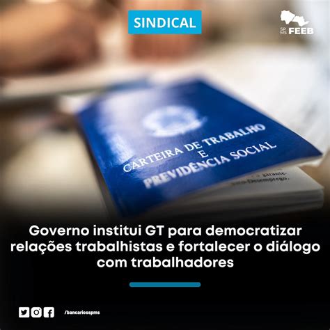 Governo Institui Grupo De Trabalho Para Democratiza O Das Rela Es