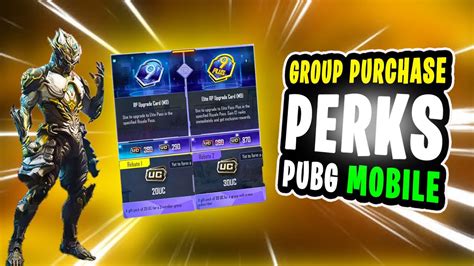 Group Purchase Perk Royal Pass M Pubg Mobile New Event Group