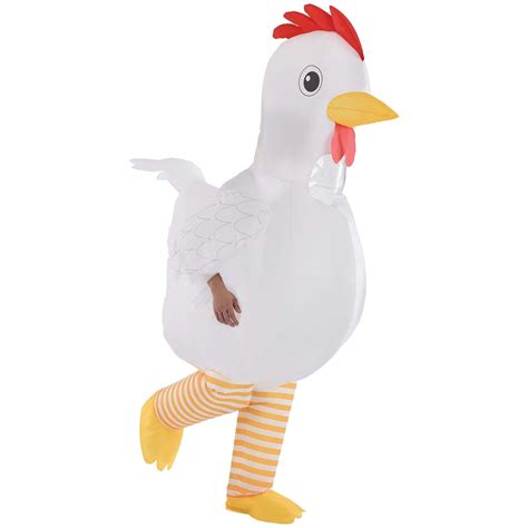 Inflatable Chicken Costume For Adults Party Expert