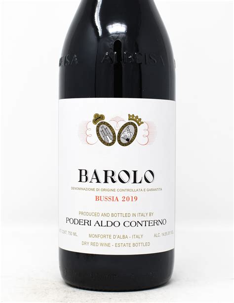 Aldo Conterno Bussia Barolo Piedmonte Italy 2019 Princeville Wine