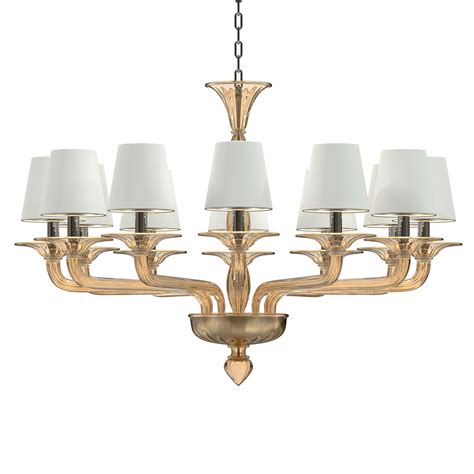 Murano Glass Classic Amethist Chandelier | Italian Home Decor | PIUMATI