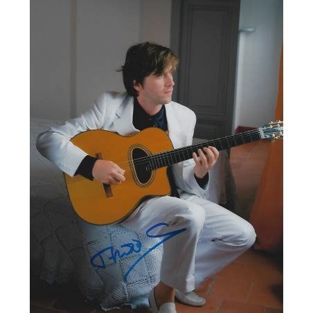 Autographe Thomas Dutronc