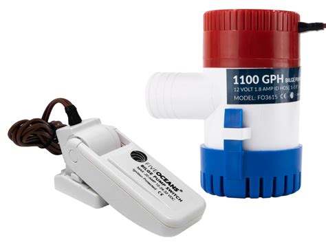 Amazon Five Oceans Gph Lph Automatic Bilge Pump Kit