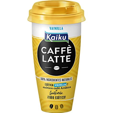 Caffé Latte Arabica Coffee With Skimmed Milk And Vanilla Gluten Free