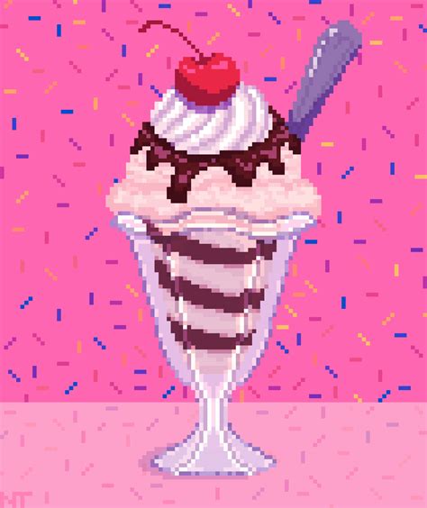 Pixilart Sundae By Norahjo21