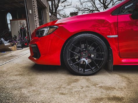 Subaru Wrx With X Enkei Raijin And R Michelin