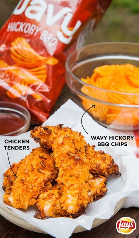 At Your Next Backyard Barbeque Surprise Everyone With Lays Potato Chip Chicken Tenders This