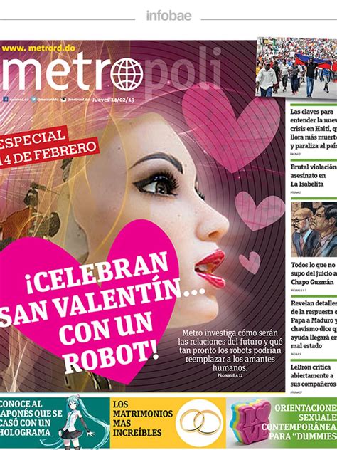 Metropoli República Dominicana Jueves 14 De Febrero De 2019 Infobae