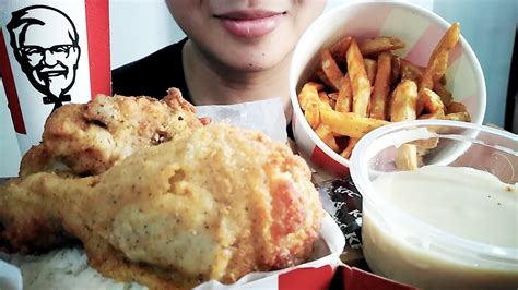 Kfc 2pc Fully Loaded Meal Mukbang I Filipino Mukbang I Mukbang Philippines Youtube