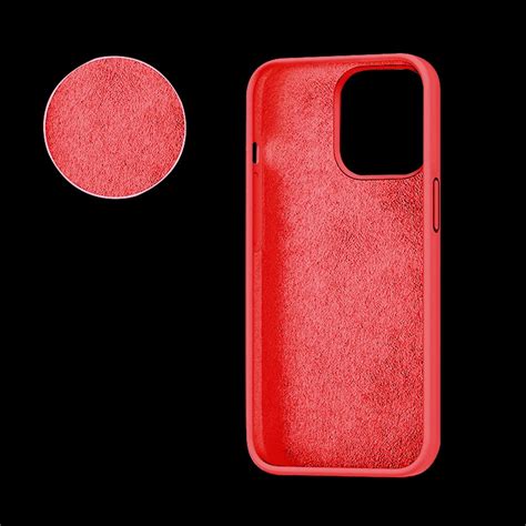 SiGN Liquid Silicone Case For IPhone 15 Pro Max Red Spares Se