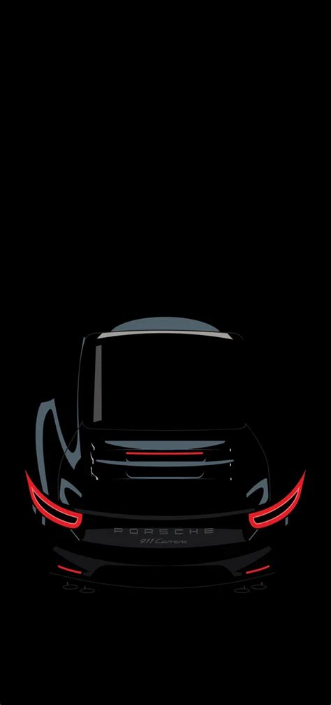 Black Porsche HD wallpaper download