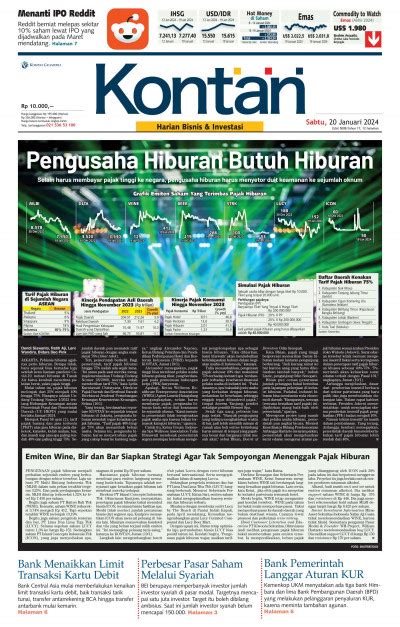 Kontan Harian Januari