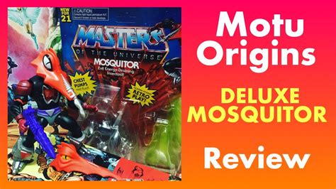 Motu Origins Mosquitor Review Best Creepiest Motu Deluxe Figure To