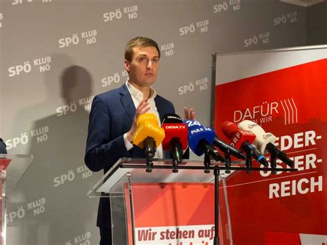 Landtagswahl in NÖ Wahl23 AMS Chef Hergovich übernimmt SPÖ