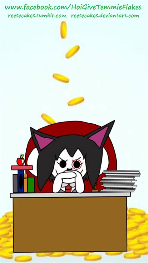 Underfell Temmie By Reesecakes On Deviantart