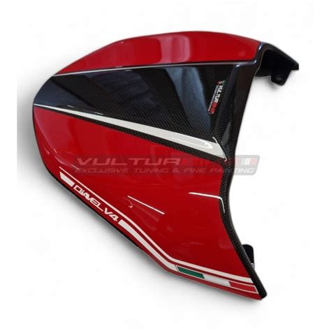 Housse De Selle Carbone Sur Mesure Red Carbon Ducati Diavel V