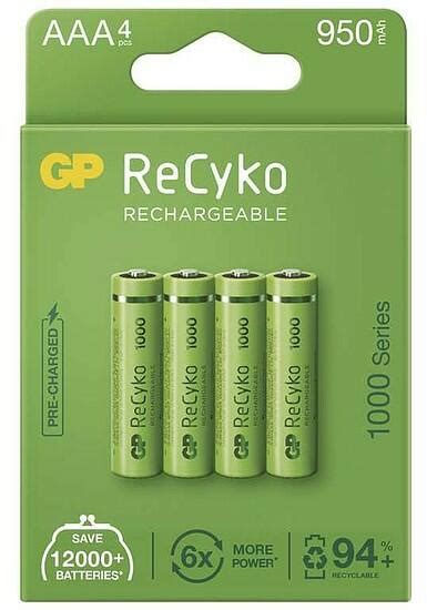 V S Rl S Gp Batteries Recyko Hr Aaa Akku Mah V Nimh Db