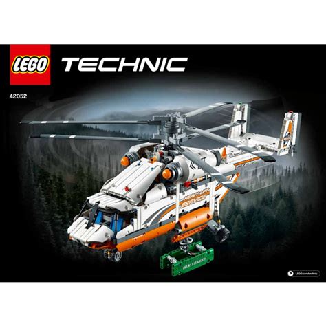 LEGO Heavy Lift Helicopter Set 42052 Instructions Brick Owl LEGO