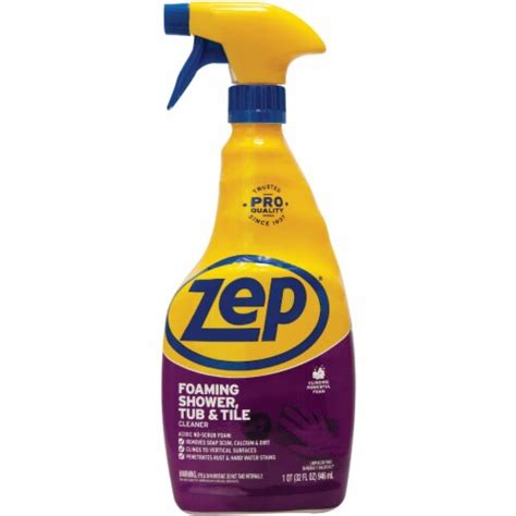 Zep 32 Oz Foaming Tub And Tile Bathroom Cleaner Zupftt32 32oz Kroger