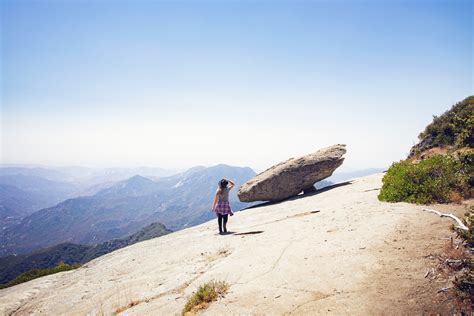 Moro Rock Hanging Rock Trails Sequoia National Park Flying Dawn