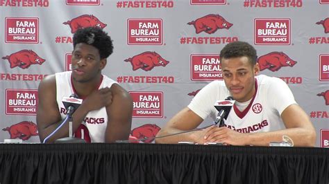 Jaylen Barford And Daniel Gafford Recap Win Over Minnesota Youtube