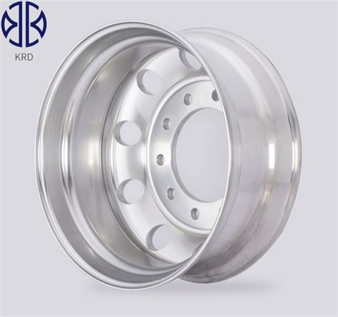 Alloy Aluminum Polished Forged X Dump Bus Truck Wheel