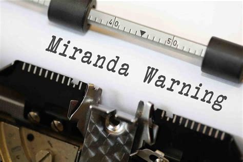 Miranda Warning - Free of Charge Creative Commons Typewriter image